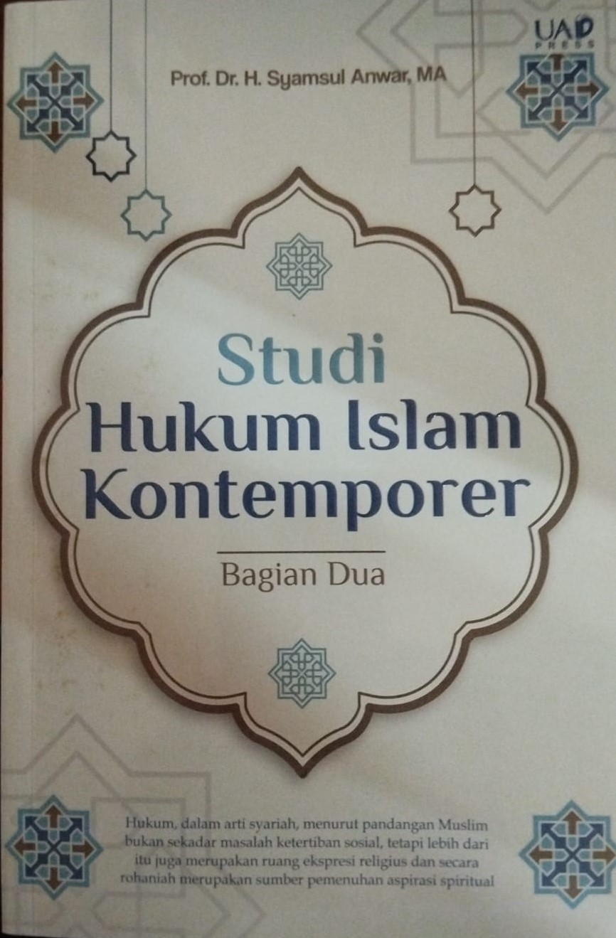 Studi Hukum Islam Kontemporer Bagian Kedua